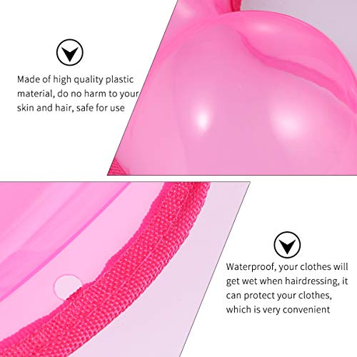 EXCEART Salon Neck Tray Hair Perm Dyeing Container Water Neck Tray Plastic Co...