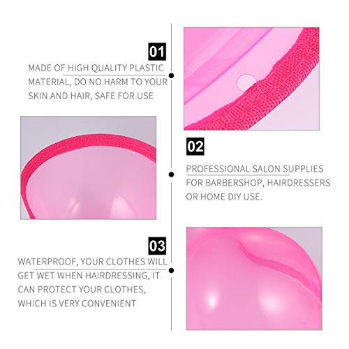 EXCEART Salon Neck Tray Hair Perm Dyeing Container Water Neck Tray Plastic Co...