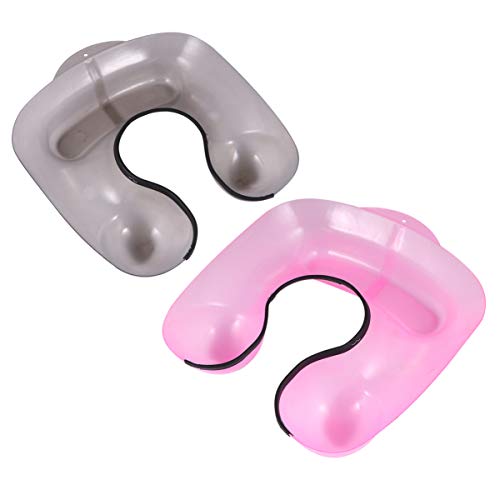 EXCEART Salon Neck Tray Hair Perm Dyeing Container Water Neck Tray Plastic Co...