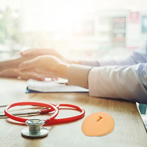 EXCEART Soft Silicone Belly Button Model Body Part Displays for Practicing Pi...