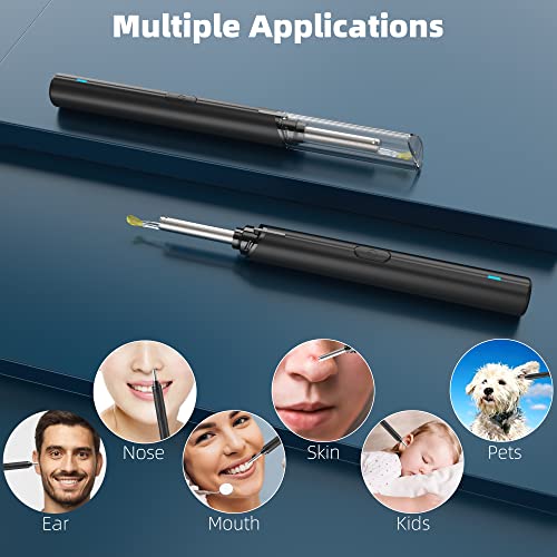Exellewis Ear Wax Removal, Ear Cleaner Camera, Ear Camera with Light, Ear Cle...