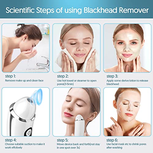 EXEMPT Blackhead Remover Vacuum with Camera, Visible Pore Vacuum, Pimple Popp...
