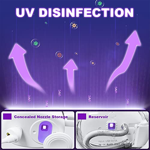 eXempt Visual Water Flosser with Camera with Camera, Small Cordless Oral Irri...