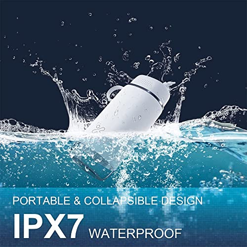 eXempt Visual Water Flosser with Camera with Camera, Small Cordless Oral Irri...