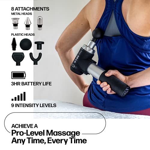 VYBE Percussion Massage Gun for Athletes - Pro Model – Electric Handheld Deep...