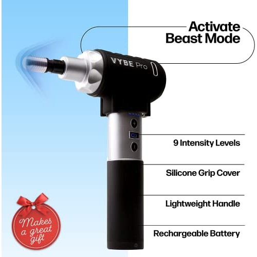VYBE Percussion Massage Gun for Athletes - Pro Model – Electric Handheld Deep...