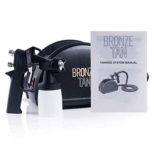 Bronze Tan Professional Spray Tan Machine Mobile HVLP Airbrush Tan Machine + ...