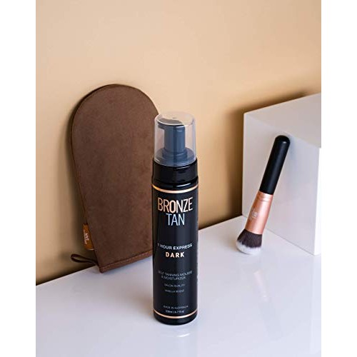 Bronze Tan Self Tanning Brush for Face and Kabuki Self Tanner Brush for Sunle...