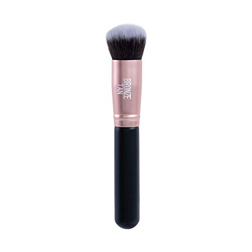 Bronze Tan Self Tanning Brush for Face and Kabuki Self Tanner Brush for Sunle...