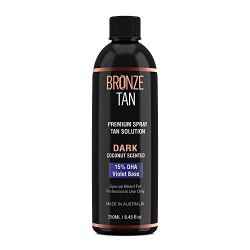 Bronze Tan Spray Tan Solution Professional Tanning Solution for Spray Tan Mac...
