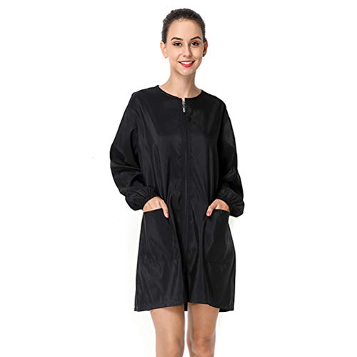 Exttlliy Chameleon Fabric Salon Smock Professional Stylist Jacket Waterproof ...