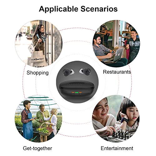 Hearing Aids, EXW Hearing Amplifier Small & Light for Seniors & Adults Hearin...