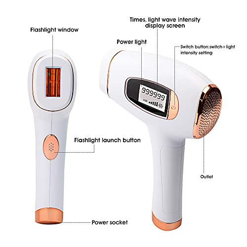 IPL Hair Removal Device Painless Permanent Eycobeauty Laser Hair Removal Perm...