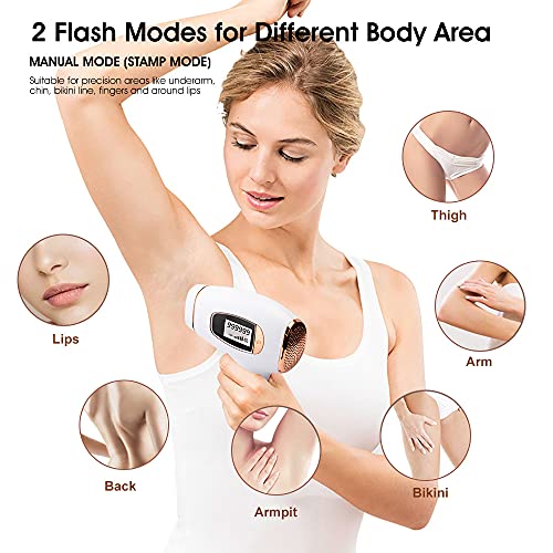 IPL Hair Removal Device Painless Permanent Eycobeauty Laser Hair Removal Perm...