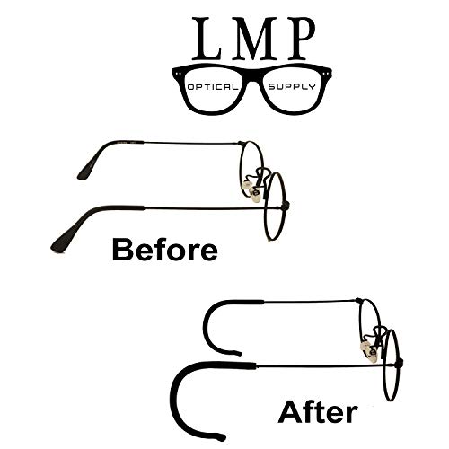 LMP Optical Rubber Cable Temple Conversion Kit for Metal Eyeglasses and Sungl...