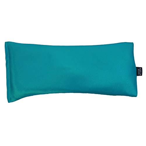 Eye Pillow Vacation Organic Flax Seed Filled Lavender Eye Pillow, Aqua - Ultr...