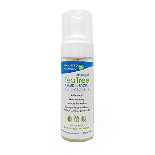 Advanced Formula Tea Tree Eyelid and Facial Cleanser (180 ml)