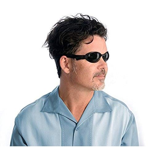 Onyix Silicone Hydrating Sleep Mask for Nighttime Dry Eye Relief… (Black)