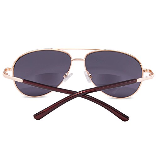 EYEGUARD Unisex Classic Style Bifocal Sunglasses Readers with Lens UV400 Prot...