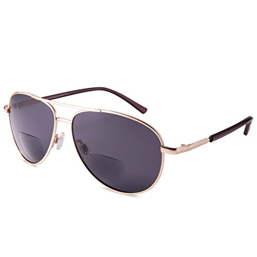 EYEGUARD Unisex Classic Style Bifocal Sunglasses Readers with Lens UV400 Prot...