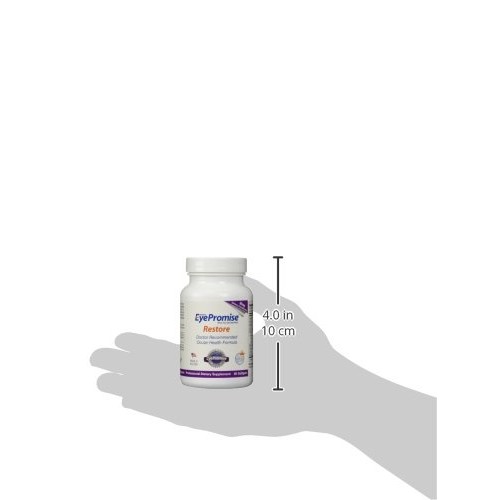 EyePromise Restore Supplement - 60 Softgel Capsules Containing Lutein, Vitami...