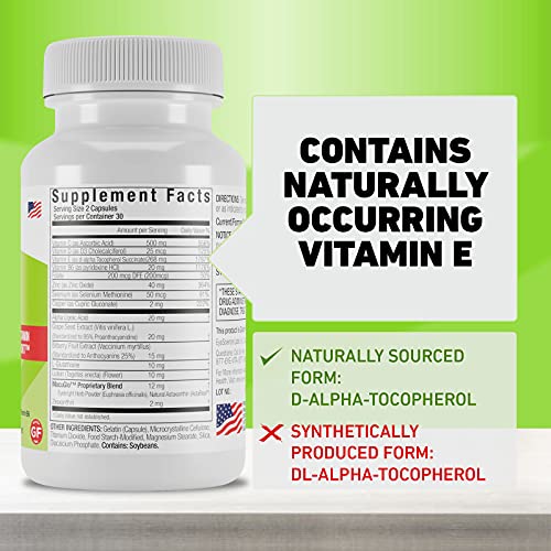 EyeScience Macular Health Beyond AREDS2 Formula, Advanced Ocular Vitamin - Co...