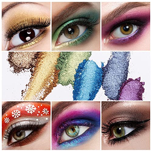 EYESEEK Bright 45 Shades Blendable Eyeshadow Eyeshadow Palette, Colorful Eye ...