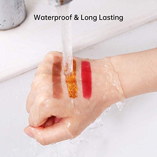 EYESEEK Matte Eyeshadow Palette, Neutral Eye Makeup Palettes Sets with Brushe...