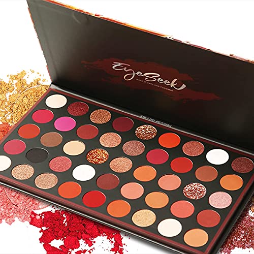 EYESEEK Matte Eyeshadow Palette, Neutral Eye Makeup Palettes Sets with Brushe...