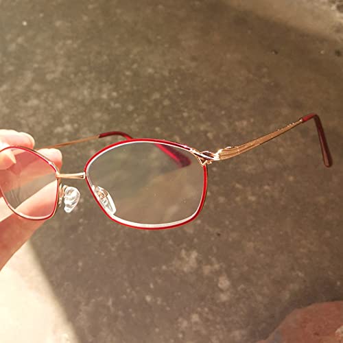 Eyewear Anti-Blue Old Flower Mirror Women's Clear Comfortable Elderly Mirror,...