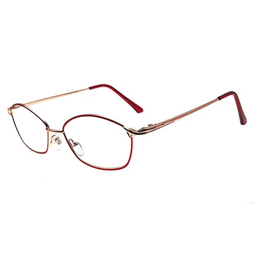 Eyewear Anti-Blue Old Flower Mirror Women's Clear Comfortable Elderly Mirror,...