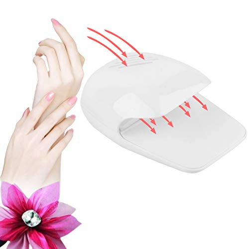 Nail Fan Dryer for Regular Nail Polish, Portable Nail Dryer Nail Art Polish M...