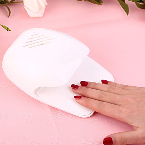 Nail Fan Dryer for Regular Nail Polish, Portable Nail Dryer Nail Art Polish M...