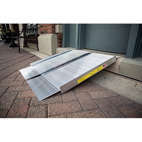 EZ-Access Suitcase Singlefold Portable Ramp, 6'