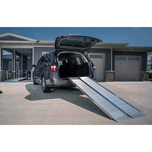 EZ-Access Suitcase Singlefold Portable Ramp, 6'