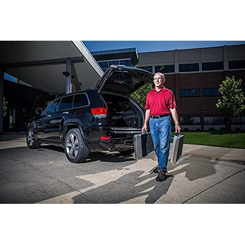 EZ-Access Suitcase Trifold Portable Ramp with an Applied Slip-Resistant Surfa...