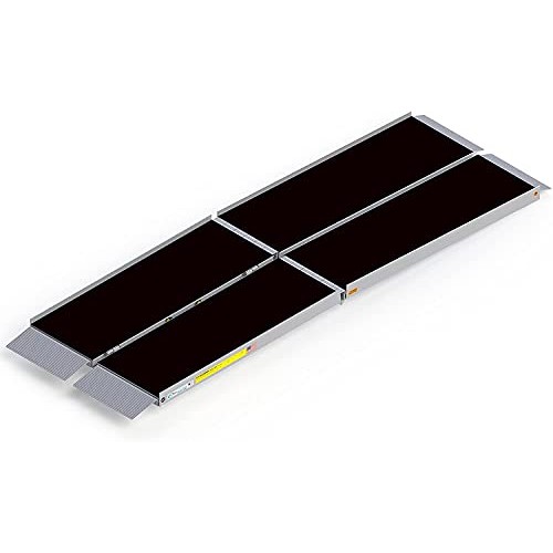 EZ-Access Suitcase Trifold Portable Ramp with an Applied Slip-Resistant Surfa...