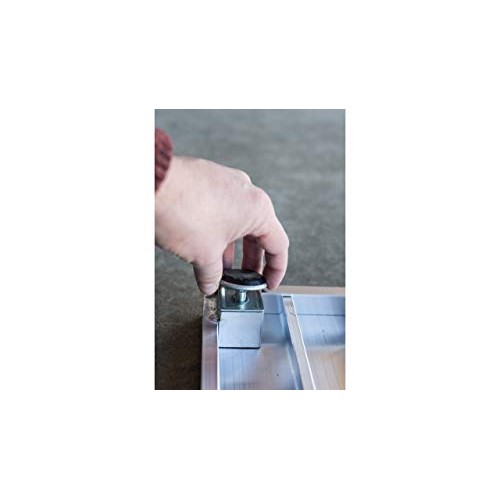 EZ-Access Transitions Aluminum Threshold Ramp with Adjustable Height up to 5-...