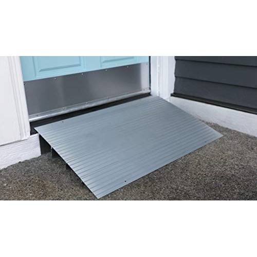 EZ-Access Transitions Modular Aluminum Entry Ramp, 4" Rise