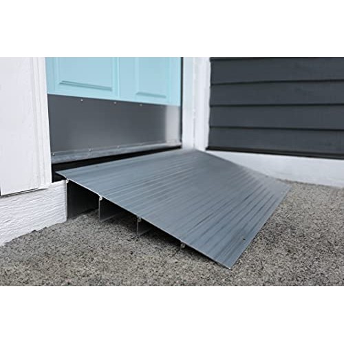 EZ-Access Transitions Modular Aluminum Entry Ramp, 4" Rise