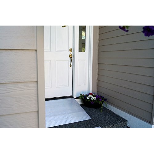 EZ-Access Transitions Modular Aluminum Entry Ramp, 5" Rise