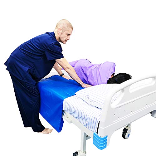 EZ Assistive Reusable and Washable Patient Tansfer Sheet for Patient in-Bed T...