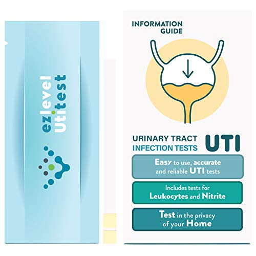 EZ Level 10 Urinary Tract Infection UTI Test Strips Individual Pouch (10 Count)