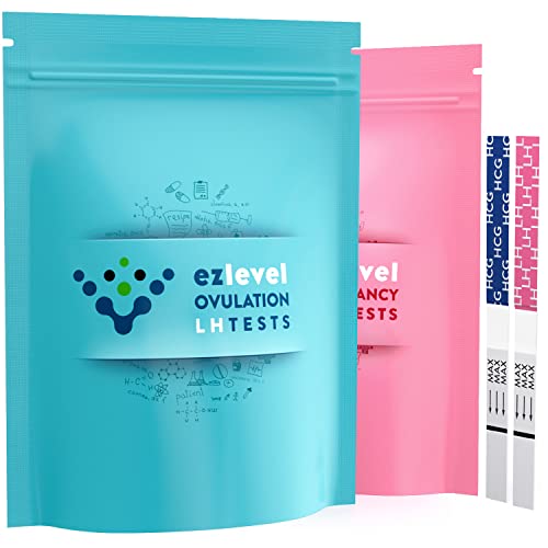 EZ Level 100 Ovulation and 50 Pregnancy Test Strips Predictor Kit