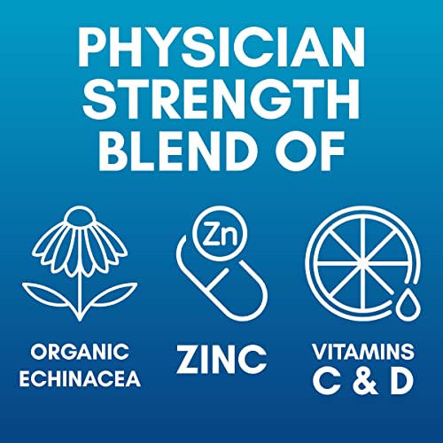 EZC Pak+D 5-Day Immune System Booster for Cold and Flu Relief with Echinacea,...