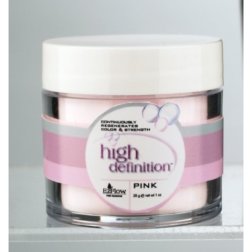 EZ Flow High Definition Powder False Nails, Pink, 0.75 Ounce