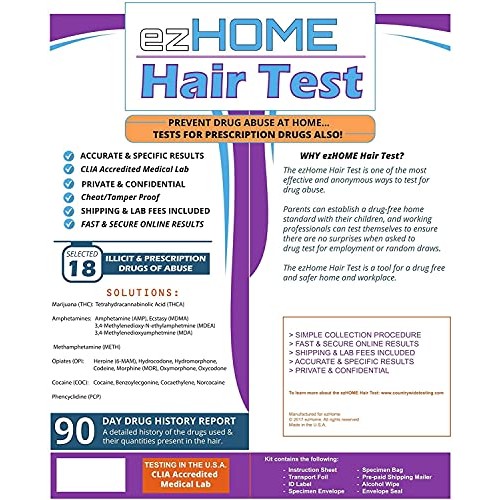 ezHOME Hair Follicle Drug Test