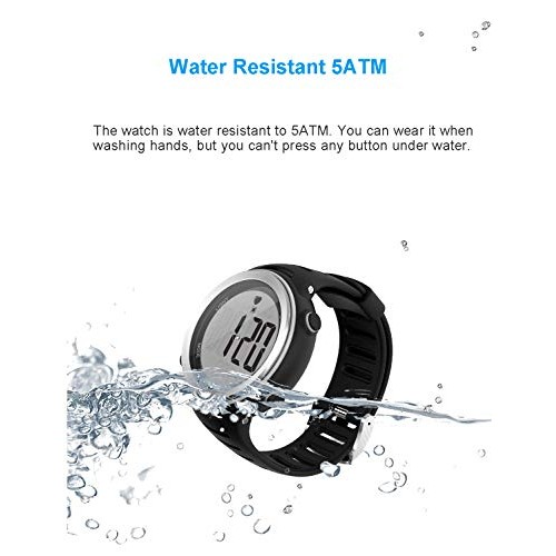 EZON Heart Rate Monitor and Chest Strap,Exercise Heart Rate Monitor,Sports Wa...