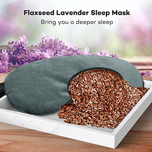 Heated Eye Mask for Dry Eyes, Stress Relief Sleep Mask for Men Women,Warm Com...
