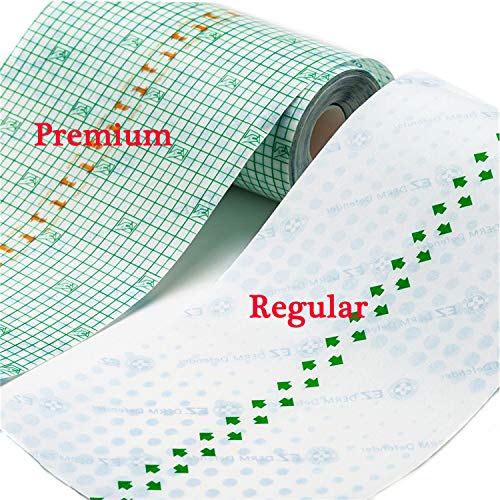 EZTAT2 Derm Defender Tattoo Aftercare Waterproof Bandage 6 inch x 4 inch Tran...